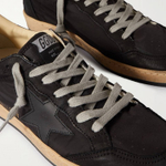 Golden Goose Ball Star / Черные тканевые / черная звезда муж