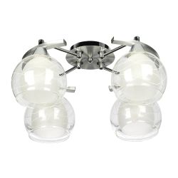 Citilux Буги CL157142 Люстра потолочная Алюминий Хром