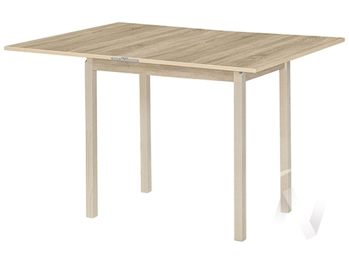 Стол обеденный раскладной ЛДСП ПН (бесцветный лак/дуб сонома)
