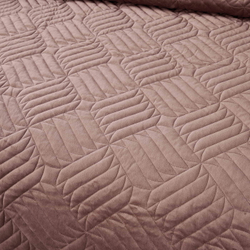 Покрывало 160x220 Sofi De MarkO Армандо цвета чайной розы