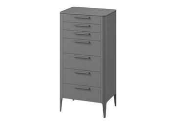 Комод Type oak высокии? 7 ящиков (серый)