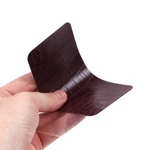 Наклейка из экокожи для iPhone 6/6S, 011062 Бордовый