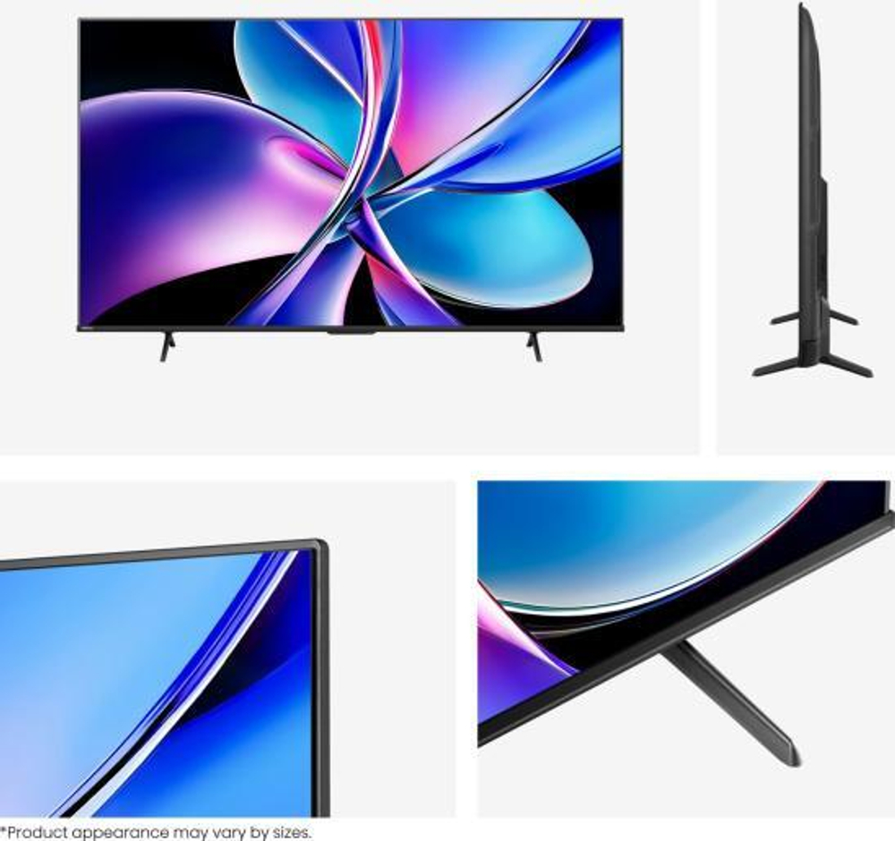 Телевизор QLED Hisense 85" 85E7Q PRO темно-серый 4K Ultra HD 120Hz DVB-T DVB-T2 DVB-C DVB-S DVB-S2 USB WiFi Smart TV