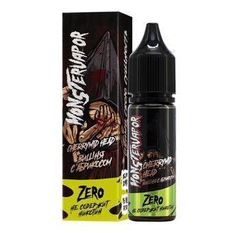 Жидкость MONSTERVAPOR Salt 0% 30 ml - Cherrymid Head (вишня с абрикосом)