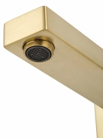 Смеситель для раковины встраиваемый WONZON & WOGHAND FRAME WW-88869010-BG золото брашированное