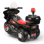 Электромобиль "Мотоцикл шерифа", цвет черный 4378620