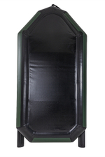 Броня-240 зеленый-черный (лодка ПВХ с усилением)