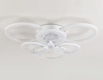 Светильник потолочный светодиодный с пультом 100W 3000K+6400K/4200K/6400K+3000K FA4085/3+3 WH белый Acrylica Original Ambrella