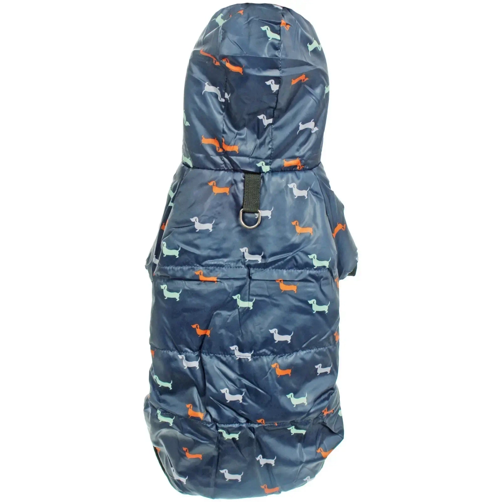 Куртка для собак мелких пород «NEHOLOD», на синтепоне, цвет чёрный, размер L (45*34*29)