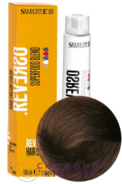 6.34 "Reverso Hair Color"Темный блонд золотисто-медный 100мл