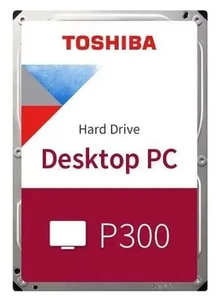 Жесткий диск HDD 2Tb TOSHIBA P300 SATA 6Gb/s 5400rpm 128Mb 3.5" HDWD220UZSVA
