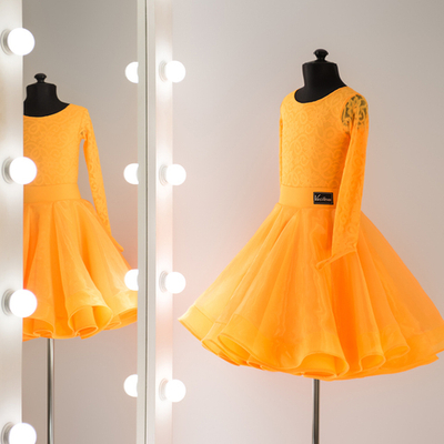 Vanessa 1-01-03-C | Платье для спортивных бальных танцев | Vasileva Dance