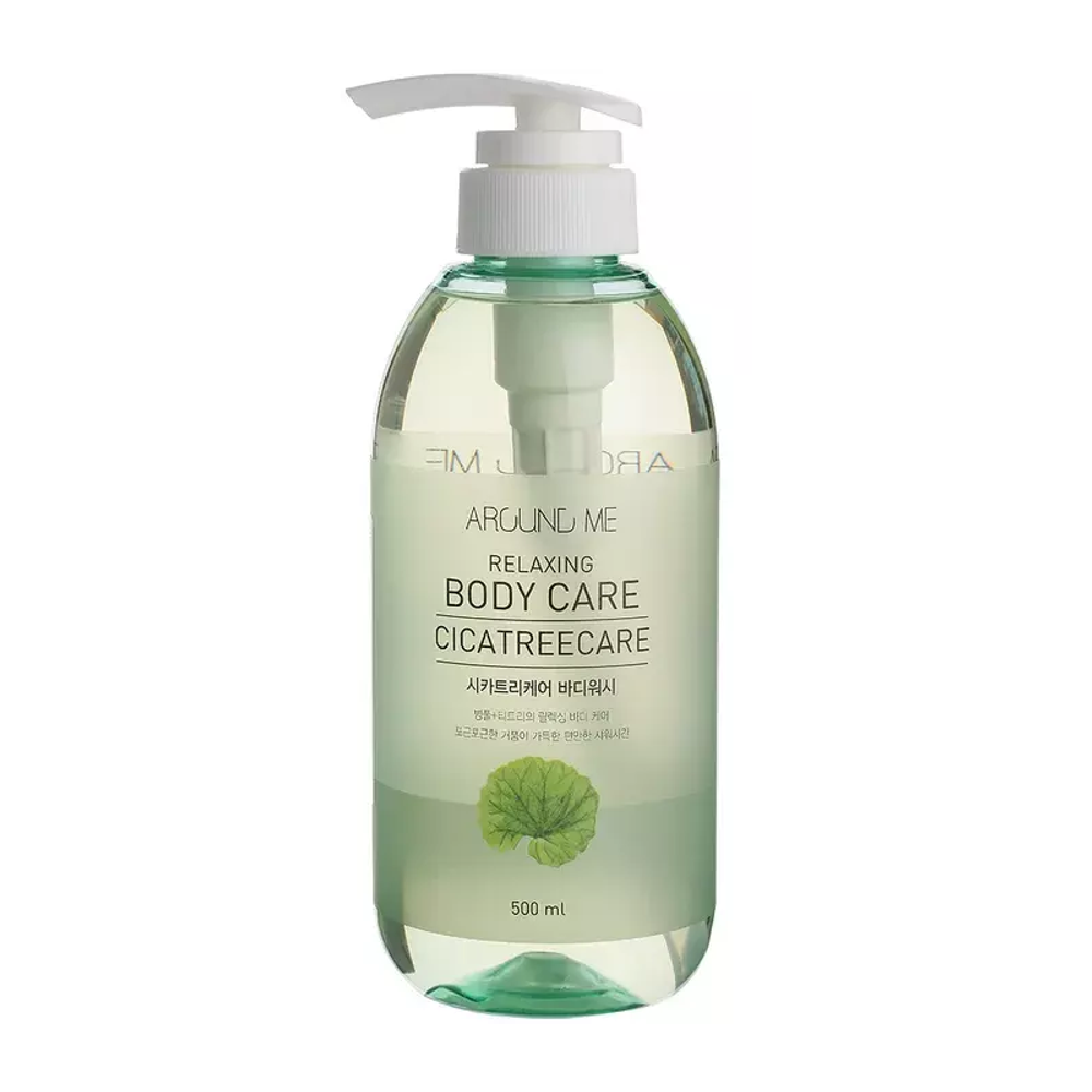 Welcos Around Me Cicatreecare Body Wash Гель для душа с центеллой и чайным деревом