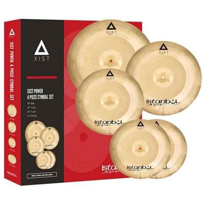 Комплект Тарелок, Чехол Istanbul Agop Xist Power Cymbal Set (14"/ 16"/ 20"+18")