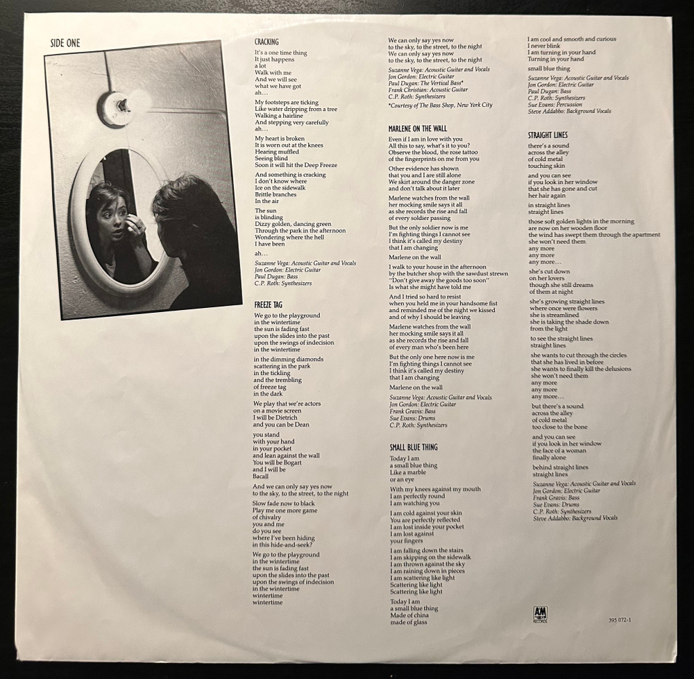 Suzanne Vega - Suzanne Vega (Германия 1985г.)