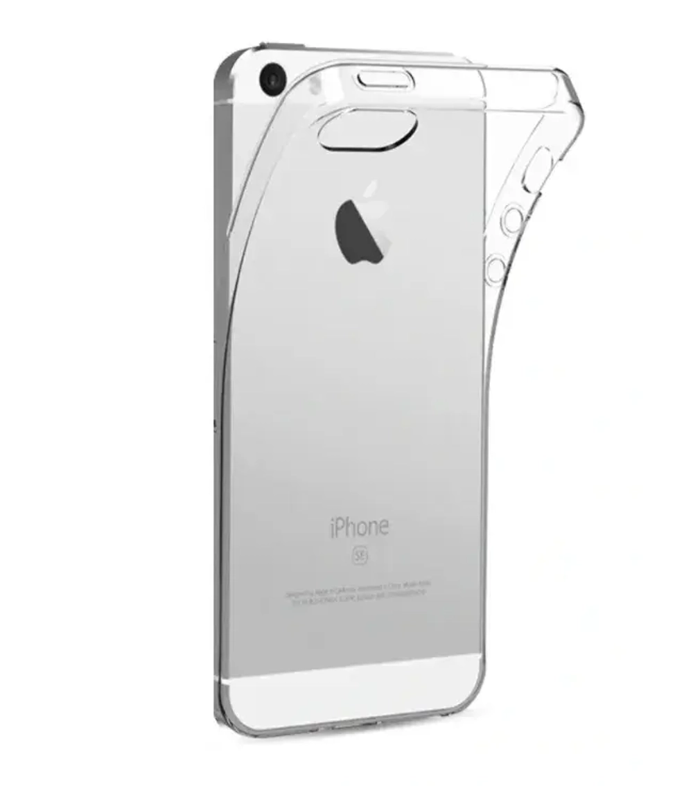 Чехол-накладка Vouni Protective Case для Apple iPhone SE/5S/5 силикон (прозрачный)