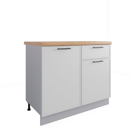 Кухня Модуль СШ 1000 Марта Белый Скин