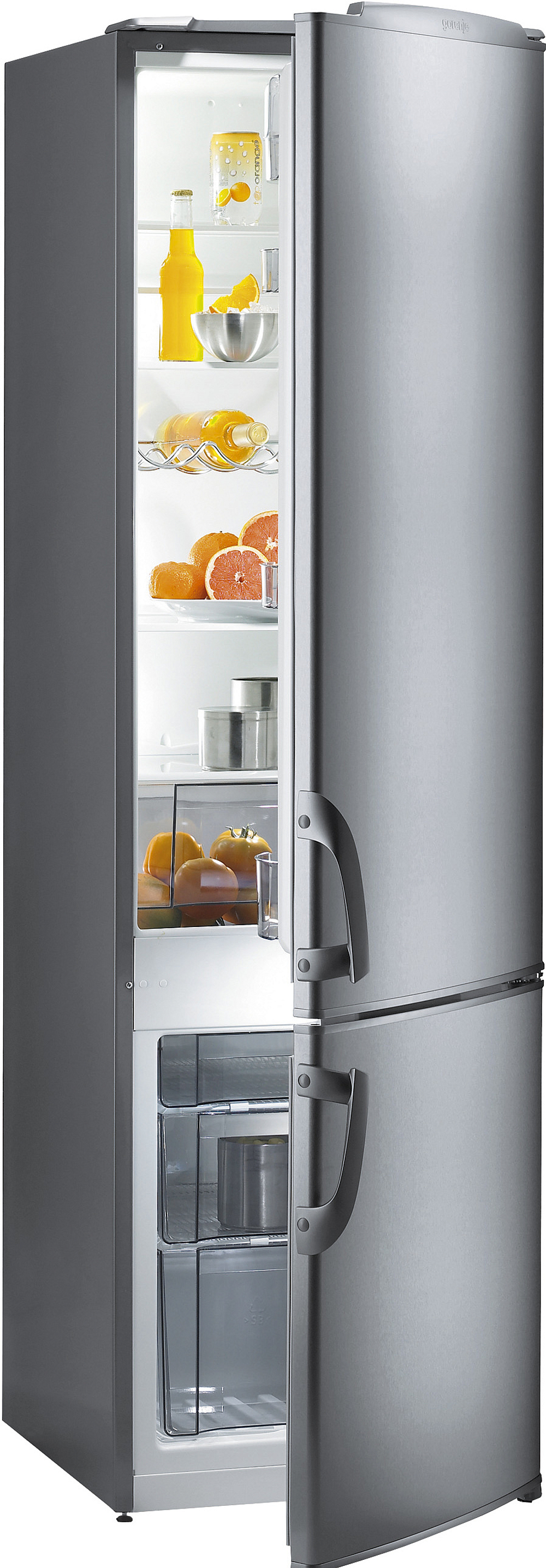 Отдельностоящий двухкамерный холодильник Gorenje RK 41200 E
