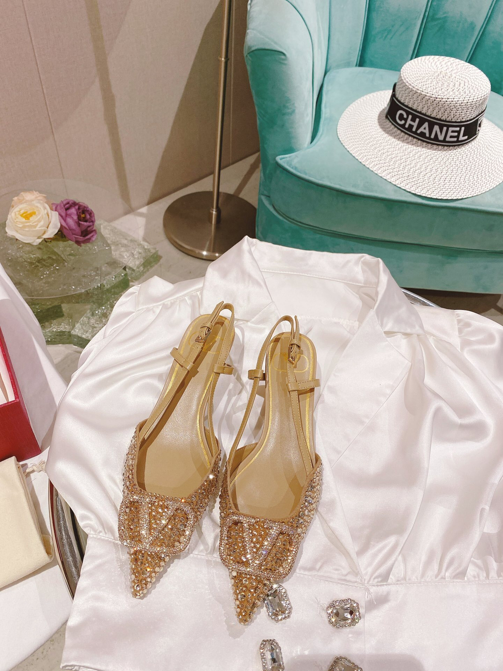 Valentino Vlogo Pump 4 cm