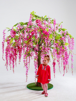 Искусственное дерево "Глициния Фиолетовая Classic" 1,8м
