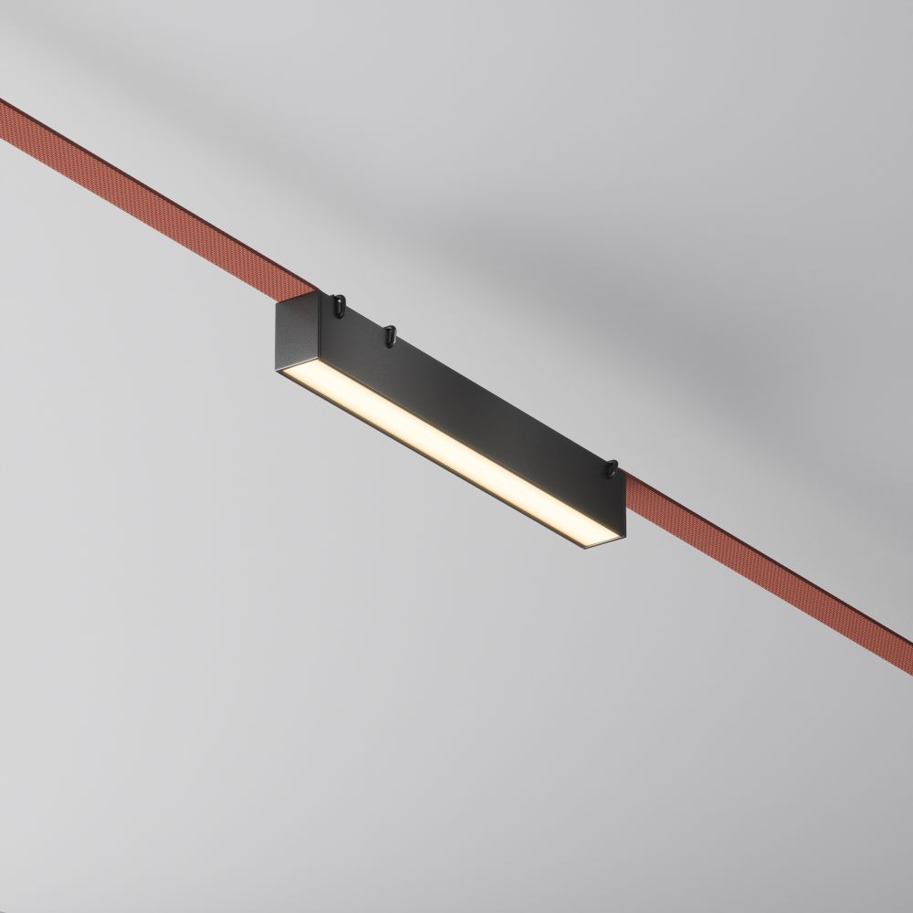 Трековый светодиодный светильник Maytoni Parity Basis TR129B-12W3K-B