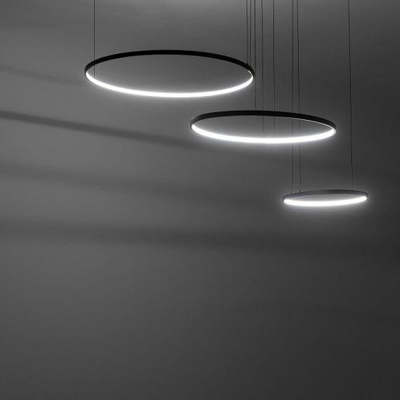 Подвесная люстра Nowodvorski Circolo Led Black 10867