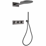 Душевая система ABBER Wasser Kreis AF8151NG никель