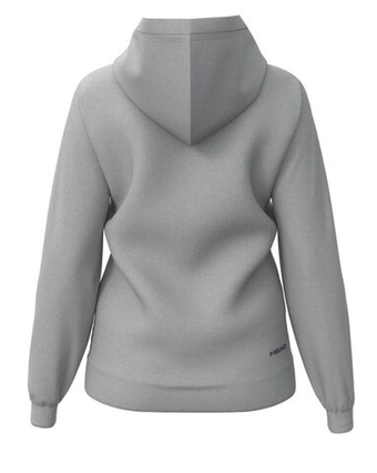 Женская Кофта теннисная Head Club Original Hoodie FZ - серый