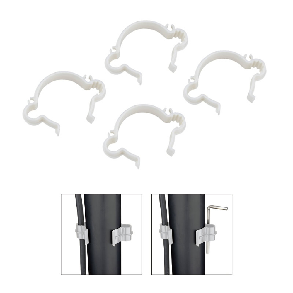 KUPO KD-C40P Cable clip for tube size 40-50 mm (set of 4), Зажим для кабеля (4 шт)