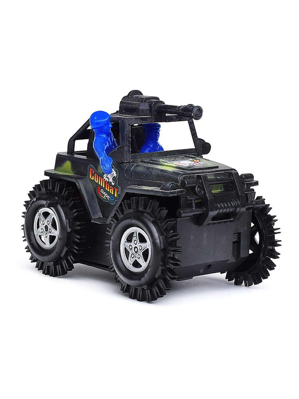 Машинка перевертыш Танкист цвет чёрный (V-145)