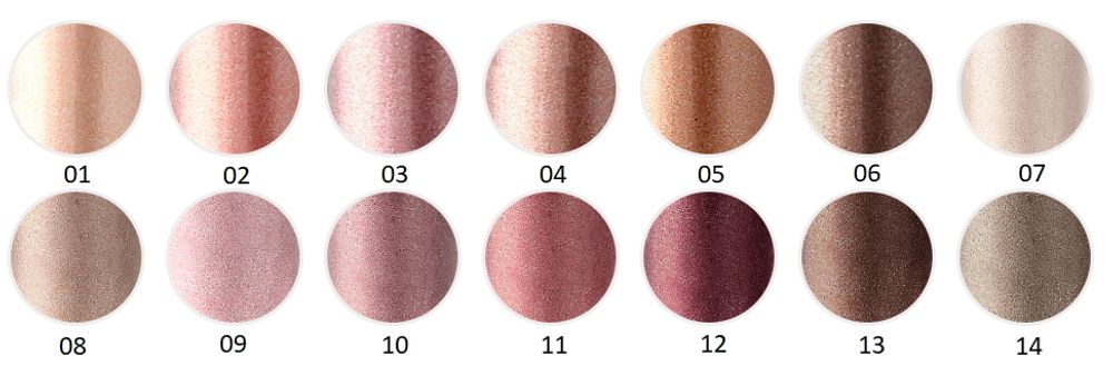 Жидкие тени для век LuxVisage METAL HYPE Liquid Eyeshadow - 8 Серебристый тауп