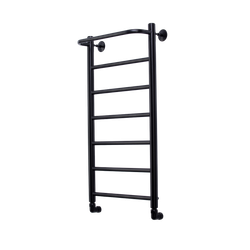 Полотенцесушитель водяной Comfysan Capri W-8 80/40 с полкой, черный