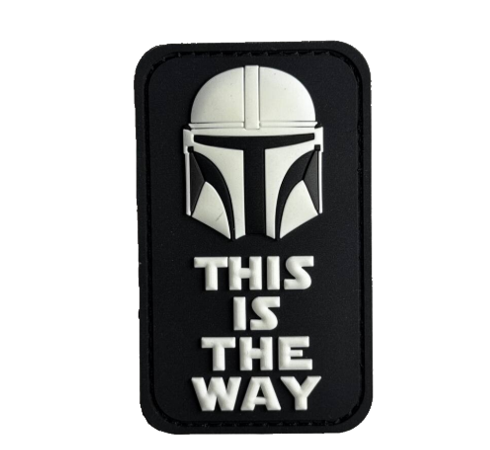 Шеврон This is the way mandolorian PVC