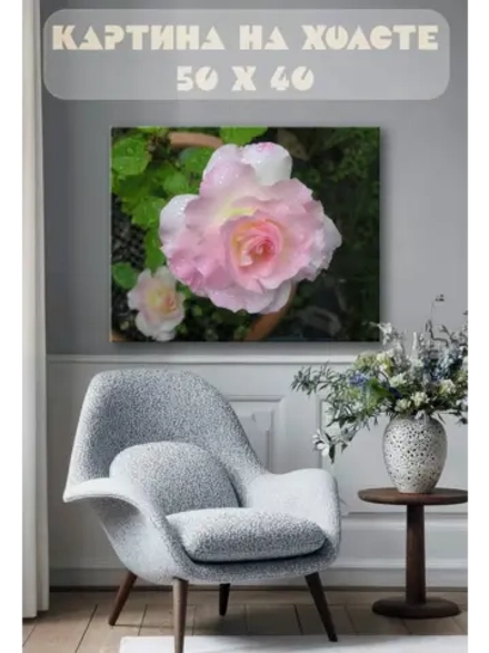 Картина на стену 40 X 50 Роза