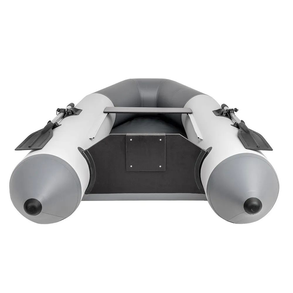 Лодка надувная для рыбалки Тонар Капитан 280Т серый