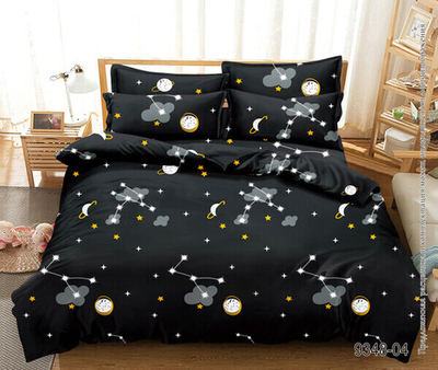 Постельное белье Евро полисатин Павлайн 9348-04