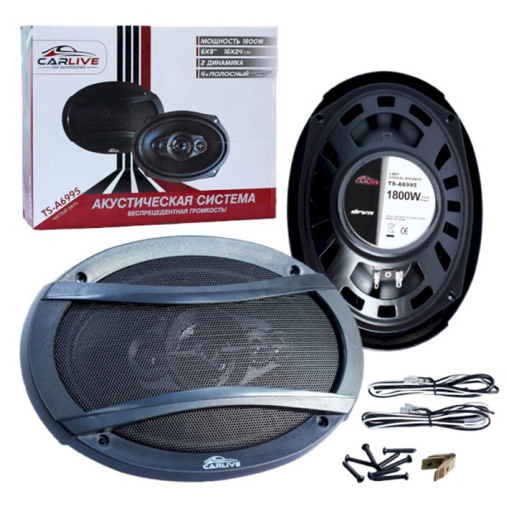 Автомобильные динамики Carlive TS-A6995 6*9" овальные