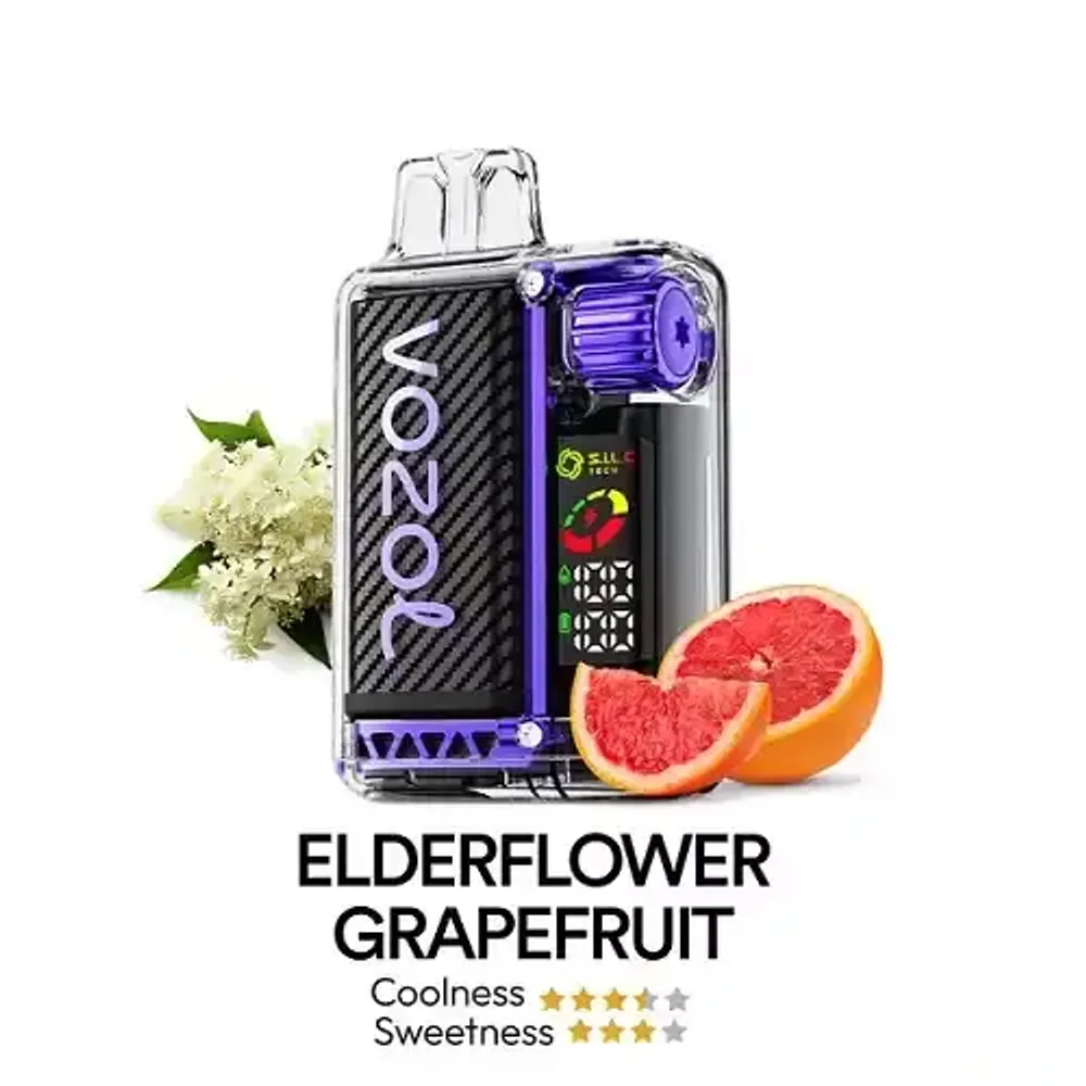 Vozol Vista 20000 - Elderflower Grapefruit  (5% nic)