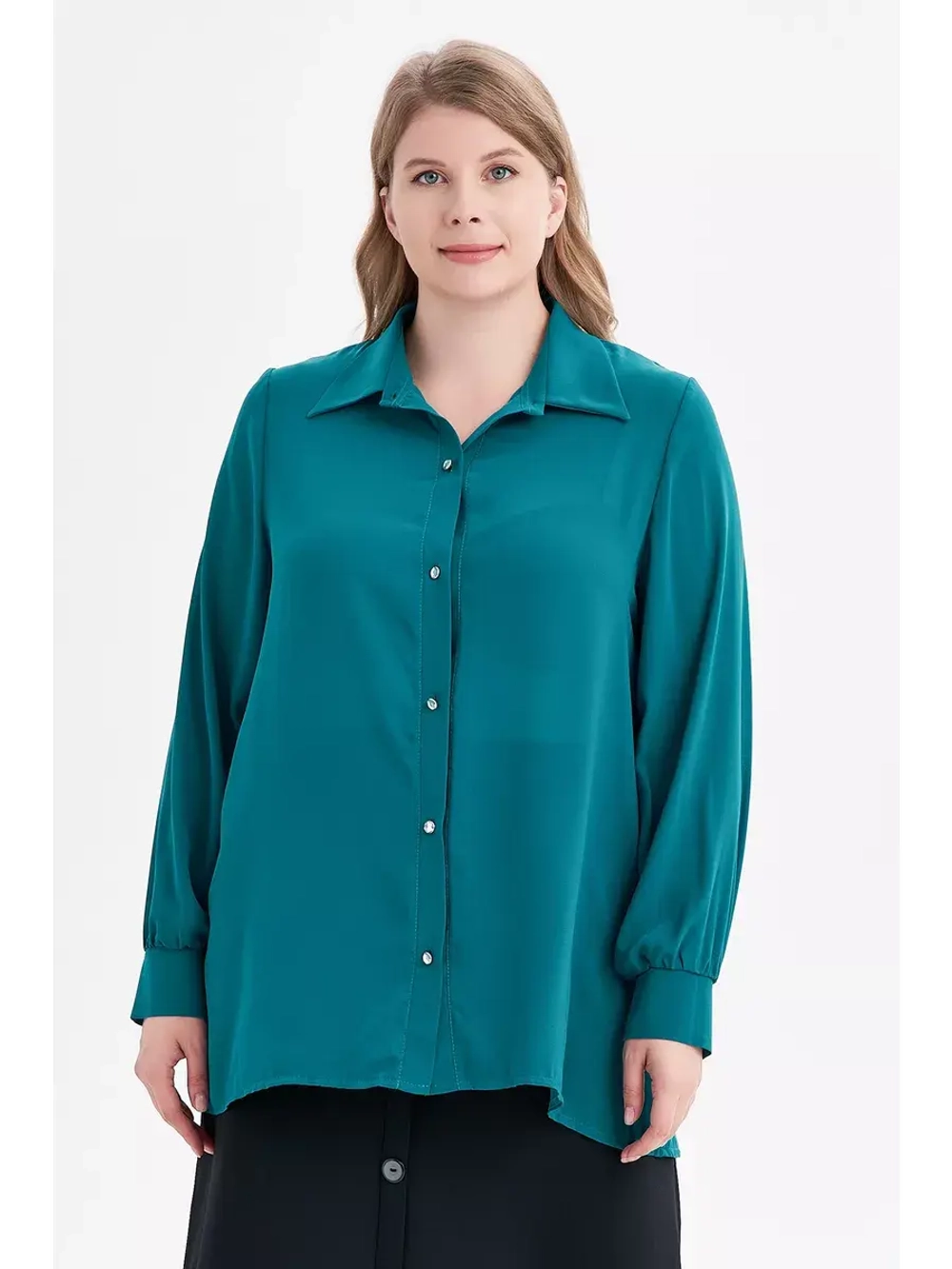 Блузка с длинным рукавом