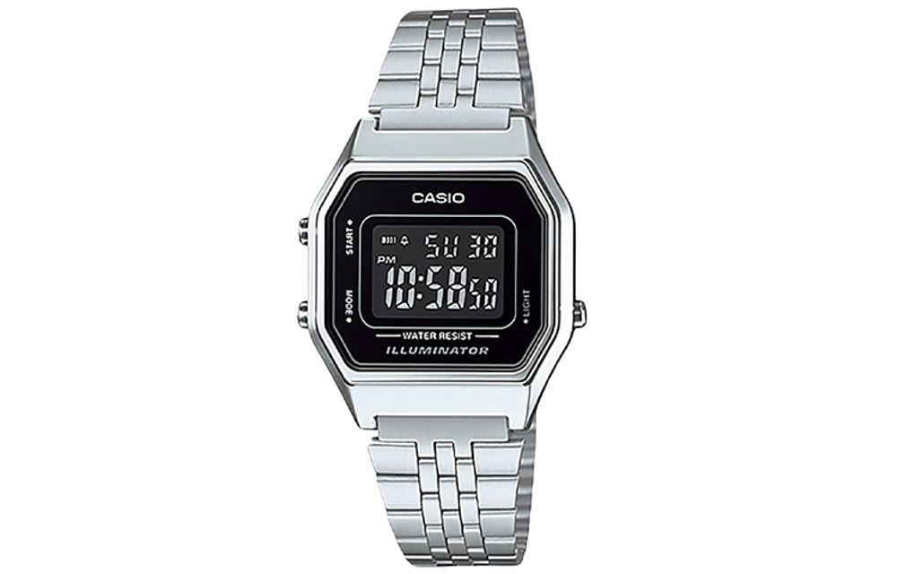 CASIO Men VINTAGE Series Black Watch LA680WA-1B