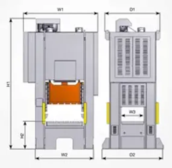 Кривошипный пресс RHTC PPMVS-250