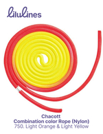 Скакалка CHACOTT Combination Color Rope (Nylon) · FIG