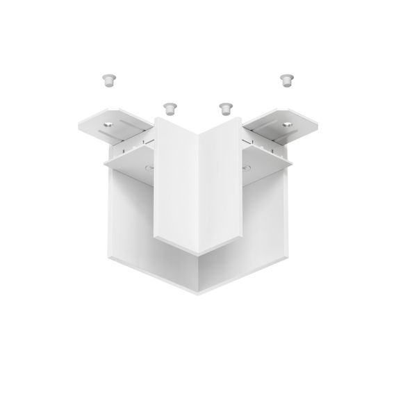 Угловой соединитель для шинопровода Denkirs Smart Base TR2102-WH