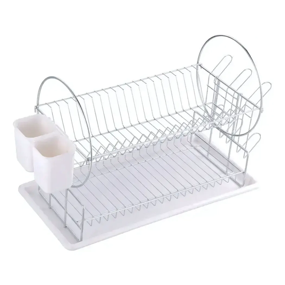 Сушилка для посуды двухуровневая настольная DR-1, размер:50*23*36см
