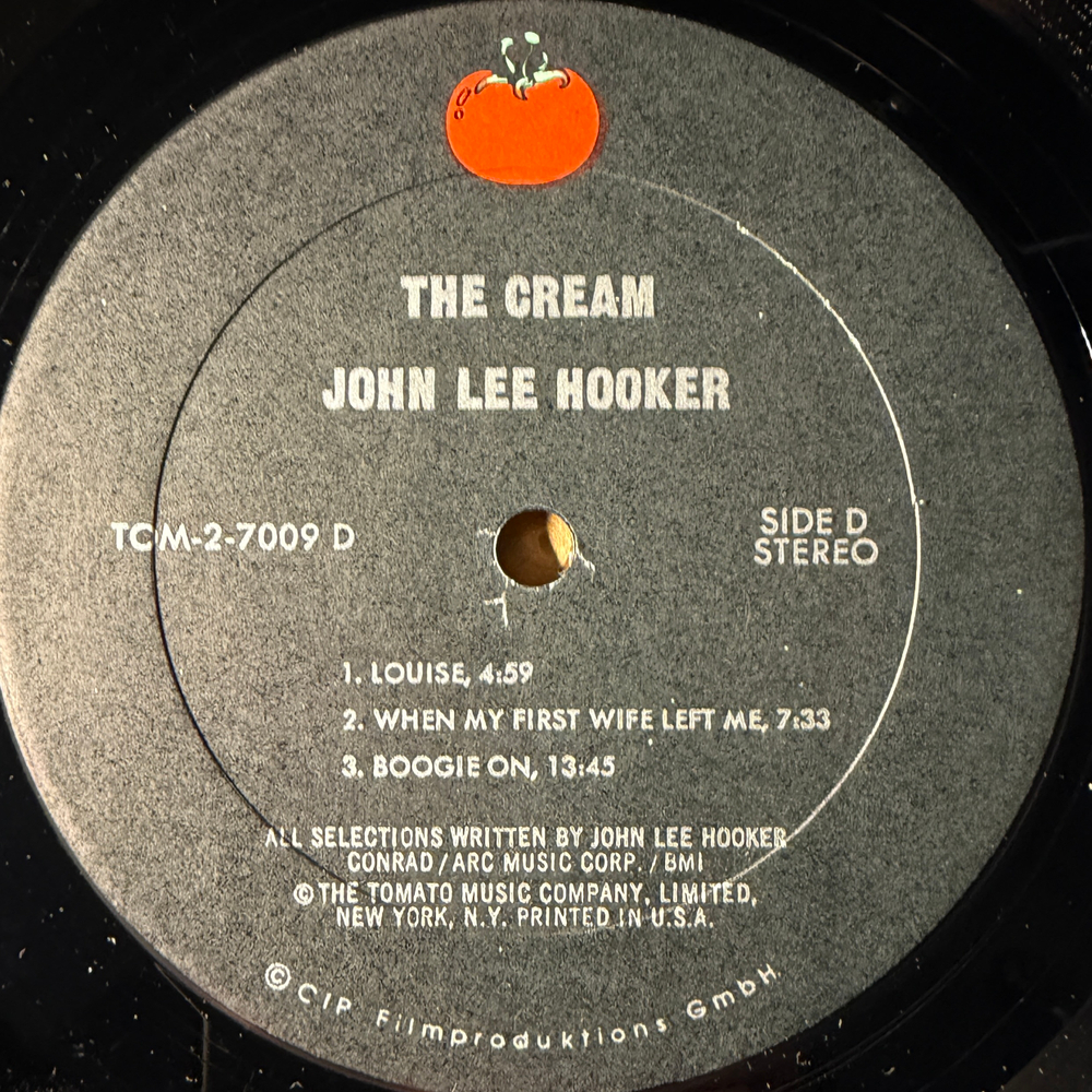 John Lee Hooker ‎– The Cream 2LP )США 1978г.) Т