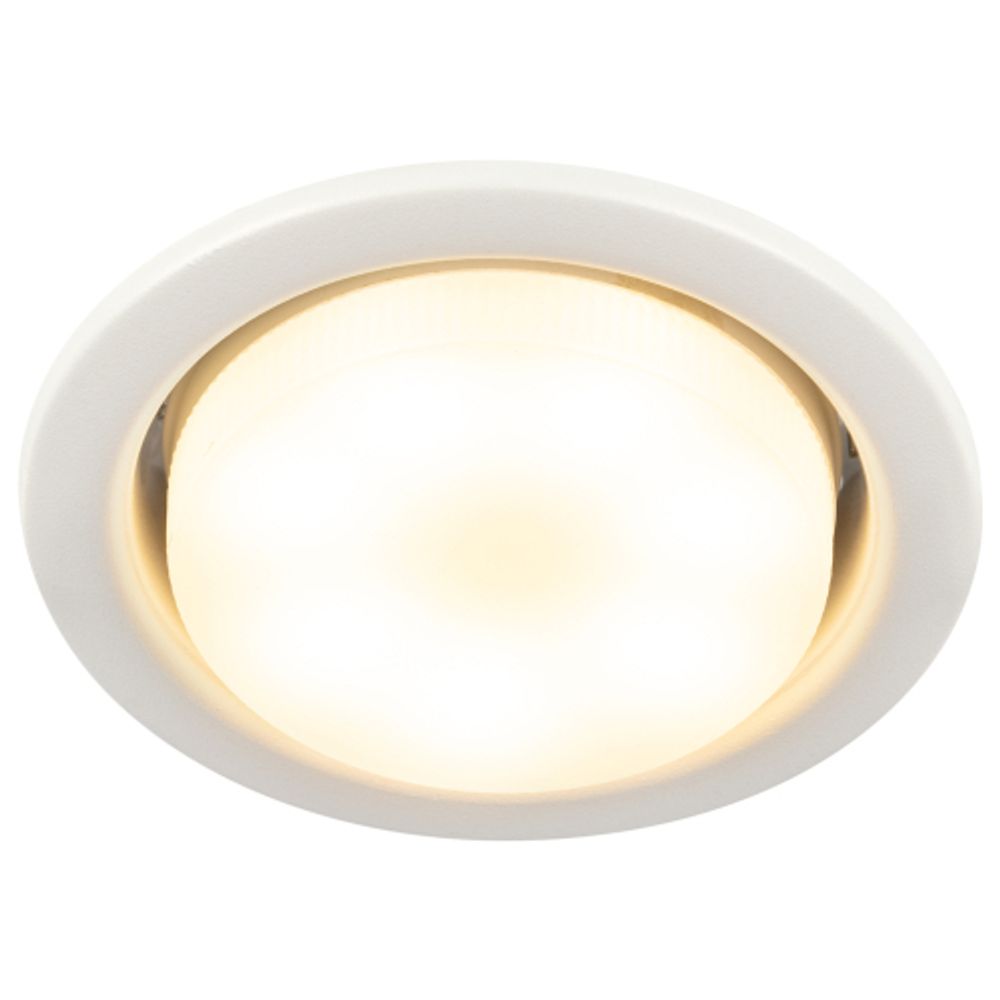 Встраиваемый светильник под лампу GX53 ЭРА KL35 SWH (k) белый матовый