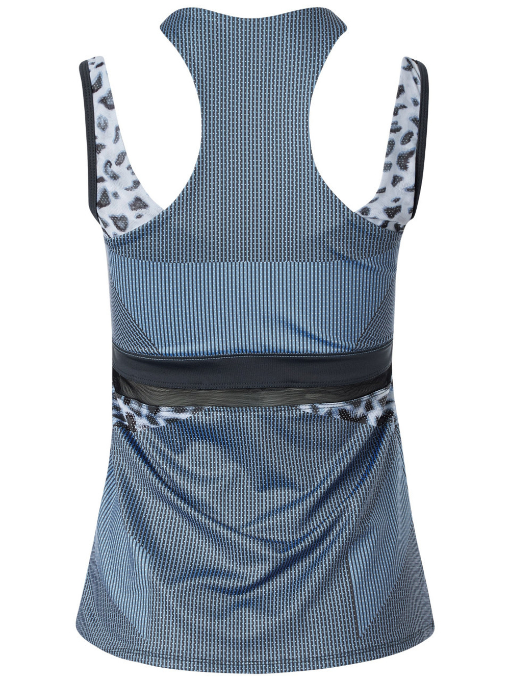 Женский топ теннисный Lucky in Love On The Prowl Tank Women - небесный