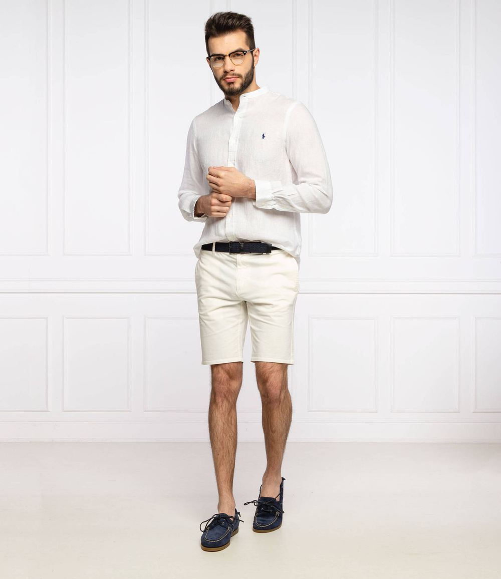 льняная рубашка POLO RALPH LAUREN - белый(710801500)
