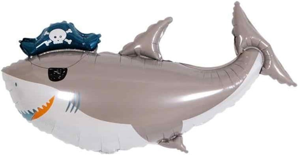 К Фигура Акула Пират (повязка флибустьера) (36''/91 см)