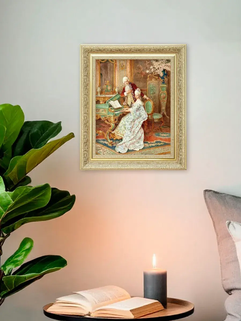 Картина на стену интерьерная на холсте 27*33 см